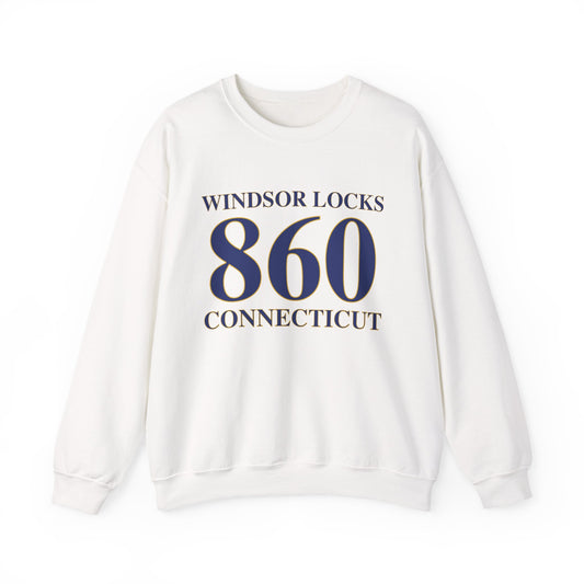 Windsor Locks 860 Connecticut Heavy Blend™ Crewneck Sweatshirt