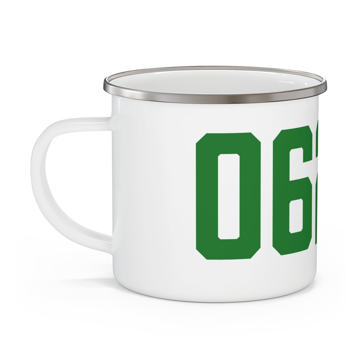 06235 Chaplin Connecticut Zip Code Enamel Camping Mug