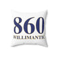 860 Willimantic Spun Polyester Square Pillow