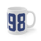 06098 Winchester Connecticut Zip Code Mug 11oz