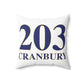 203 Cranbury Spun Polyester Square Pillow