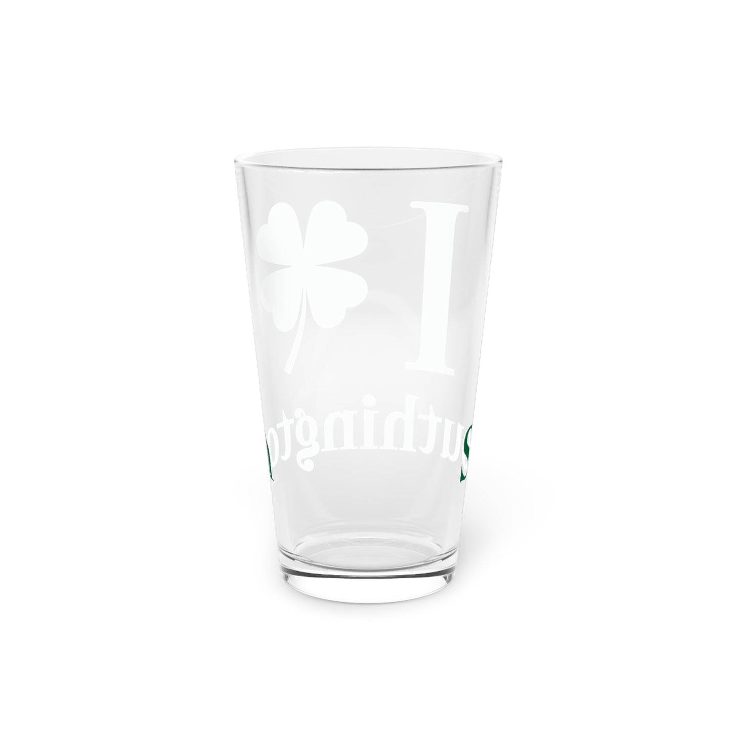 I Clover Southington  Pint Glass, 16oz