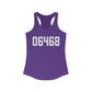 06468 Monroe Connecticut Zip Code Women's Ideal Racerback Tank Top