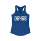 06468 Monroe Connecticut Zip Code Women's Ideal Racerback Tank Top