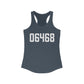 06468 Monroe Connecticut Zip Code Women's Ideal Racerback Tank Top