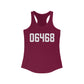 06468 Monroe Connecticut Zip Code Women's Ideal Racerback Tank Top