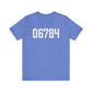 06784 Sherman CT Zip Code Unisex Jersey Short Sleeve T-Shirt