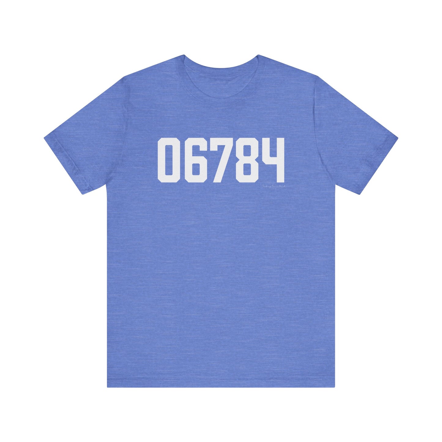 06784 Sherman CT Zip Code Unisex Jersey Short Sleeve T-Shirt