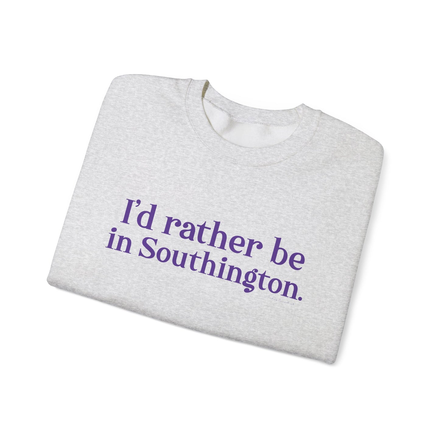 I’d rather be in Southington Unisex Heavy Blend™ Crewneck Sweatshirt