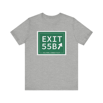 Vintage Exit 55B WCP Sign Unisex Jersey Short Sleeve T-Shirt