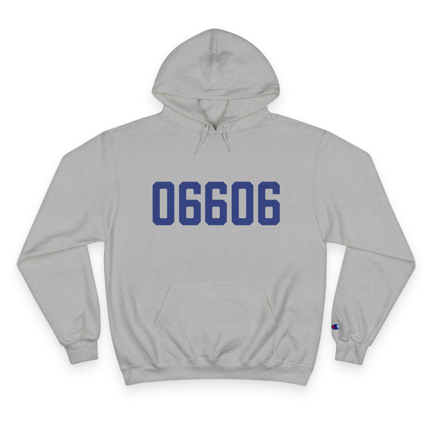 06606 Bridgeport Connecticut Zip Code Champion Hoodie Sweatshirt