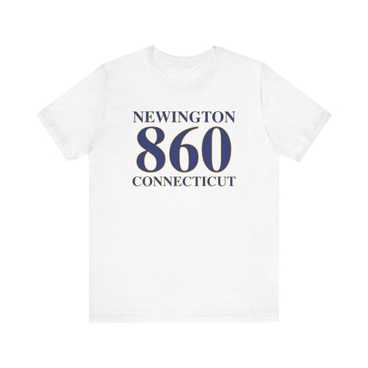 Newington 860 Connecticut Unisex Jersey Short Sleeve Tee