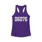 06076 Union CT Zip Code Women's Ideal Racerback Tank Top
