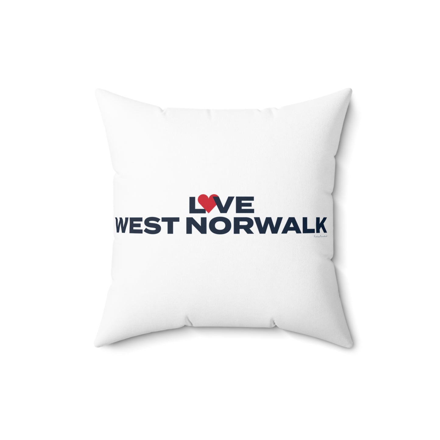 Love West Norwalk Spun Polyester Square Pillow