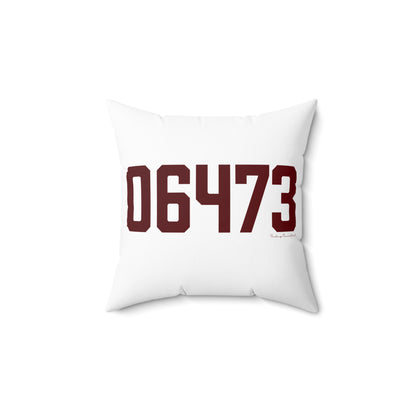 06473 North Haven Connecticut Zip Code Polyester Square Pillow