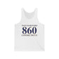 West Hartford 860 Connecticut Unisex Jersey Tank Top