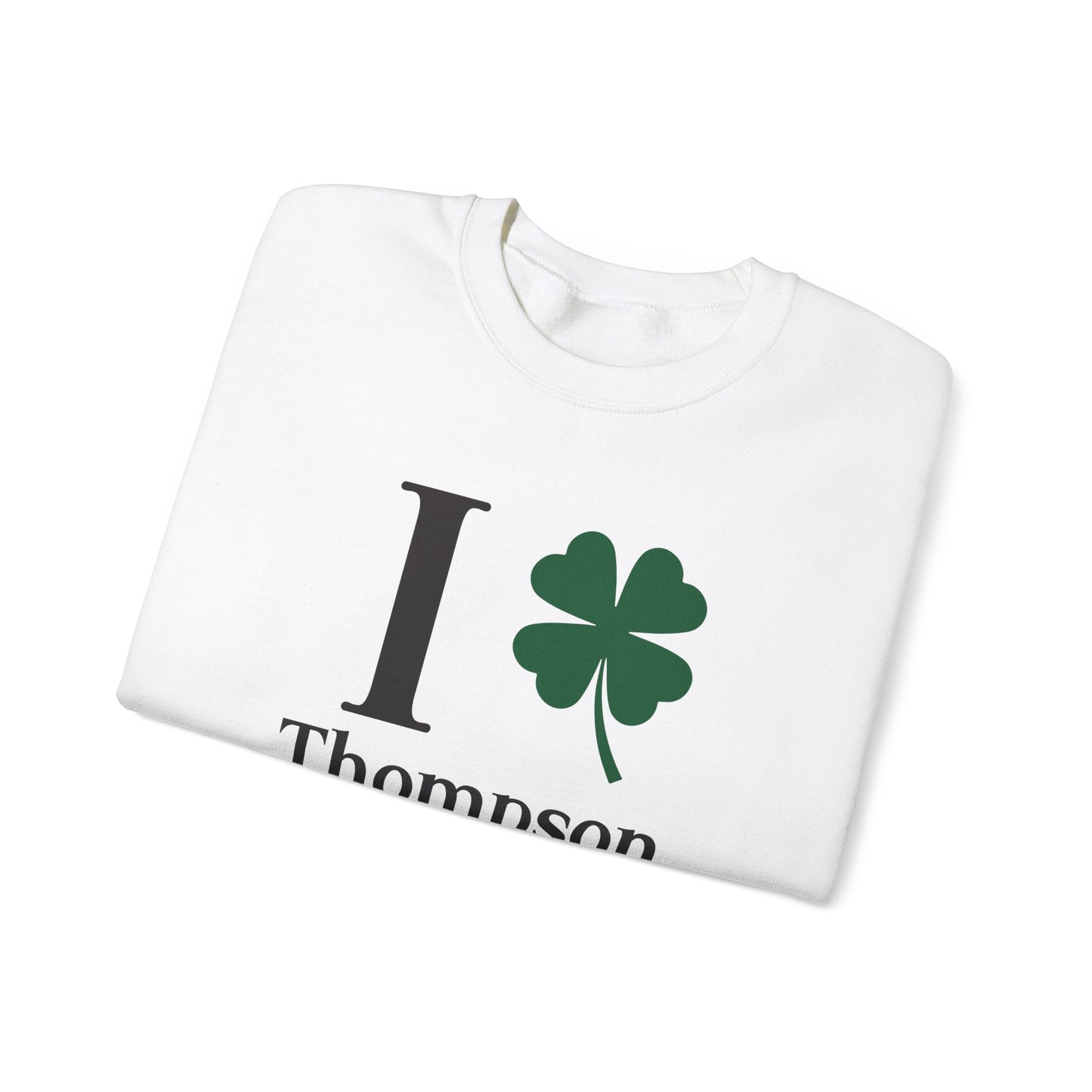 I Clover Thompson Unisex Heavy Blend™ Crewneck Sweatshirt