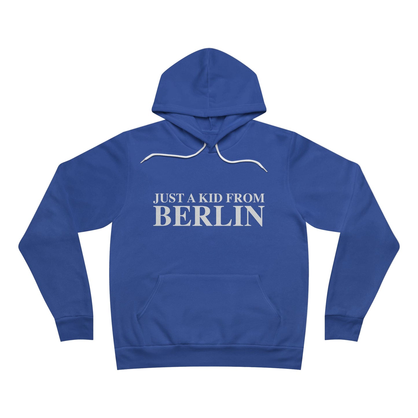 Just a kid from Berlin Unisex Sponge Fleece Pullover Hoodie