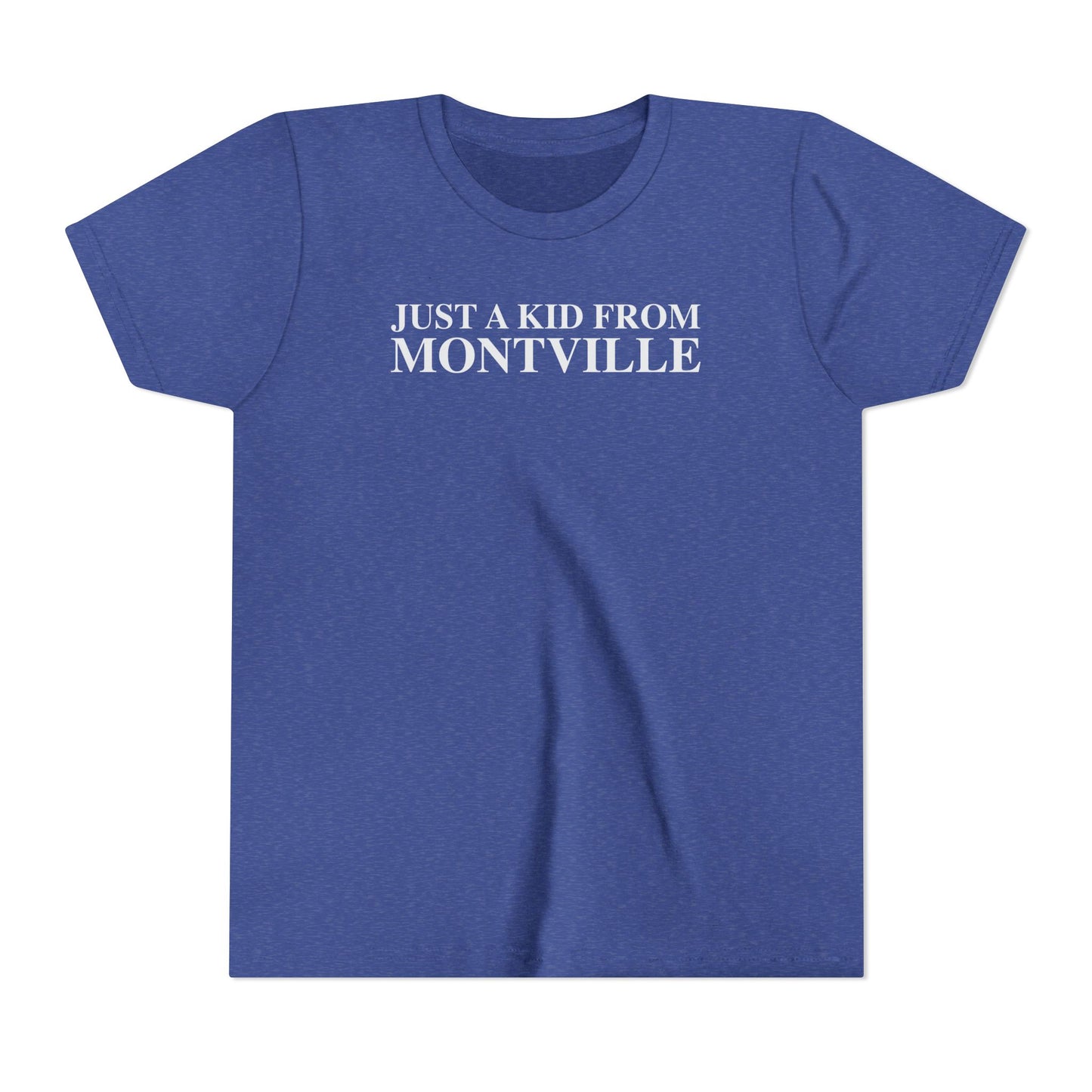 Just a kid from Montville Youth Short Sleeve T-Shirt