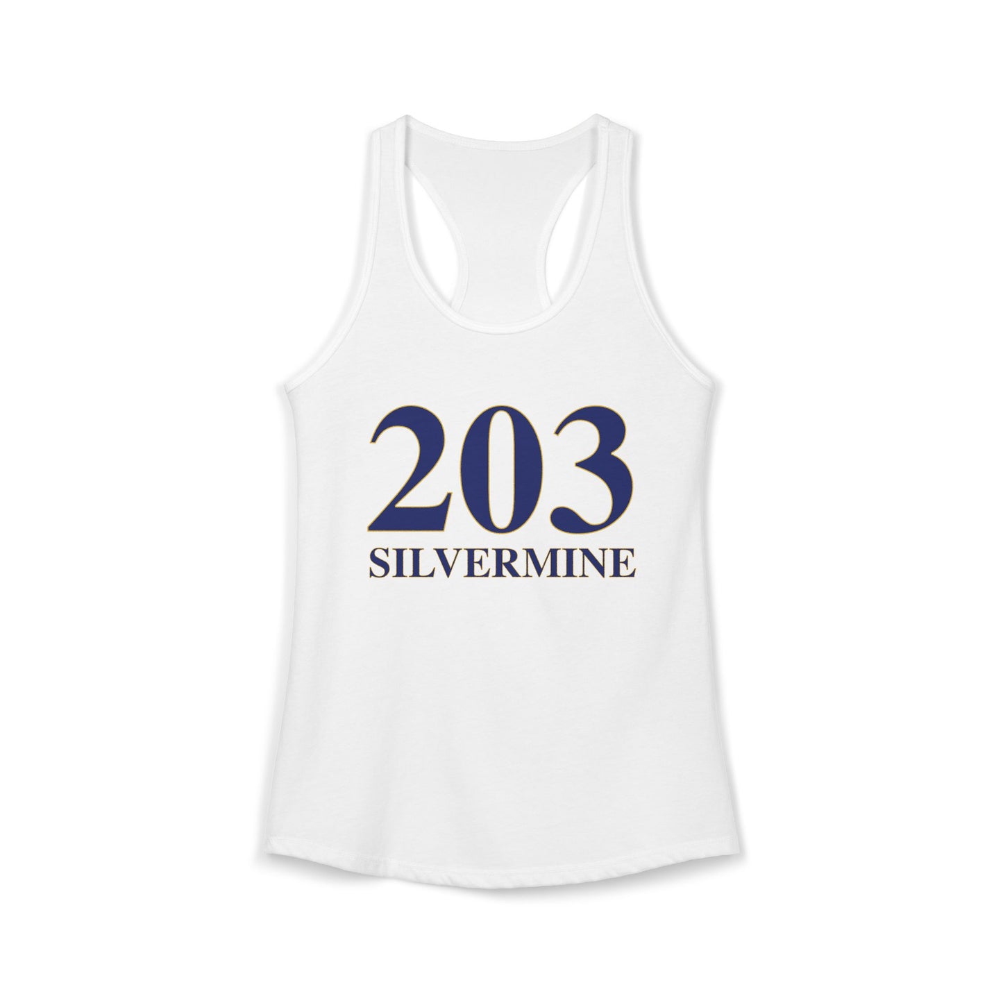203 Silvermine Women's Ideal Racerback Tank Top