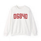06840 New Canaan Connecticut Zip Code Unisex Heavy Blend™ Crewneck Sweatshirt