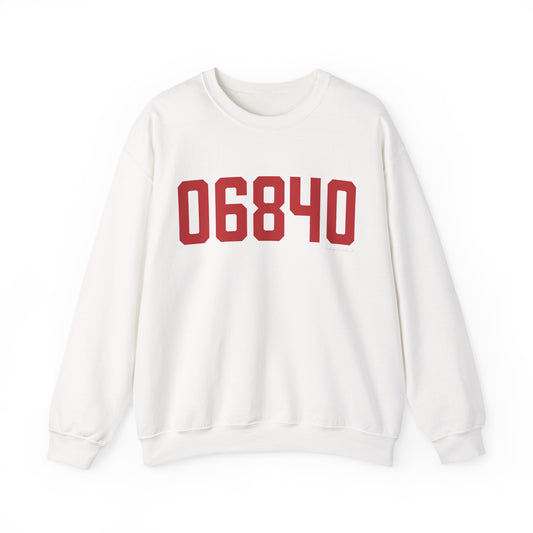 06840 New Canaan Connecticut Zip Code Unisex Heavy Blend™ Crewneck Sweatshirt