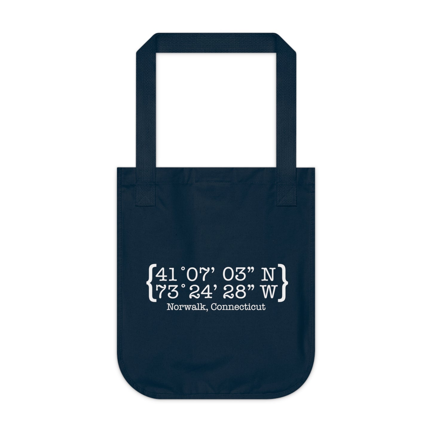 Norwalk Coordinates Organic Canvas Tote Bag
