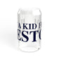 Just a kid from Weston Sipper Glass, 16oz