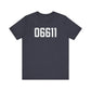 06611 Trumbull CT Zip Code Unisex Jersey Short Sleeve T-Shirt