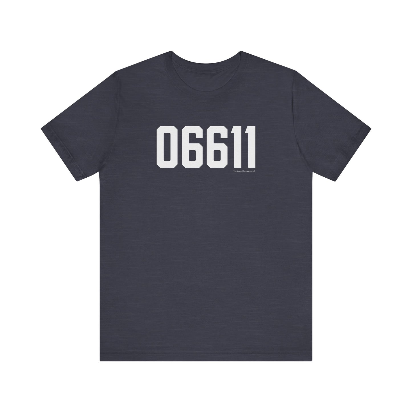 06611 Trumbull CT Zip Code Unisex Jersey Short Sleeve T-Shirt