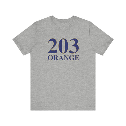 203 Orange Unisex Jersey Short Sleeve T-Shirt