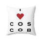 Cos Cob Vision Spun Polyester Square Pillow