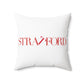 41 Tilt Stratford Spun Polyester Square Pillow