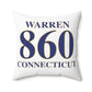 Warren 860 Connecticut Polyester Square Pillow
