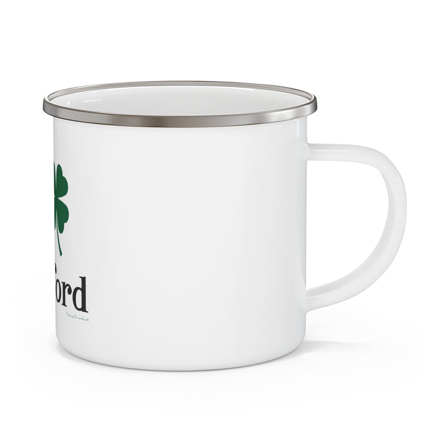 I Clover Stamford Enamel Camping Mug