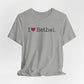 I Heart Bethel. Unisex Jersey Short Sleeve T-Shirt