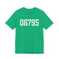 06795 - Watertown CT Zip Code Unisex Jersey Short Sleeve T-Shirt