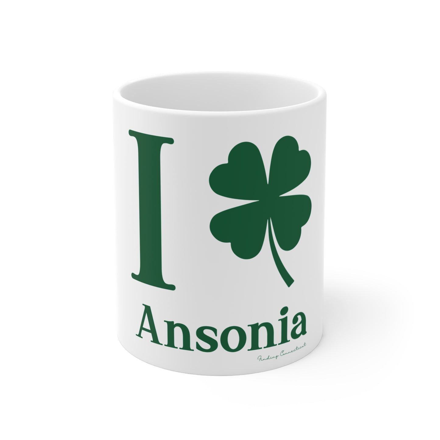 I Clover Ansonia Mug 11oz