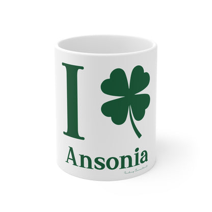 I Clover Ansonia Mug 11oz