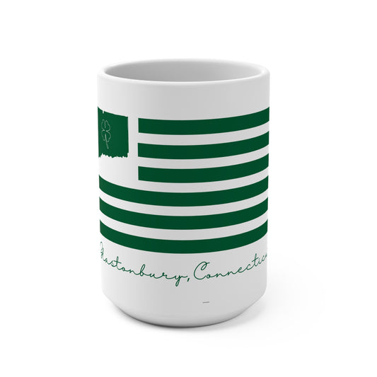 Glastonbury Connecticut St. Patrick’s Day Flag Mug 15oz
