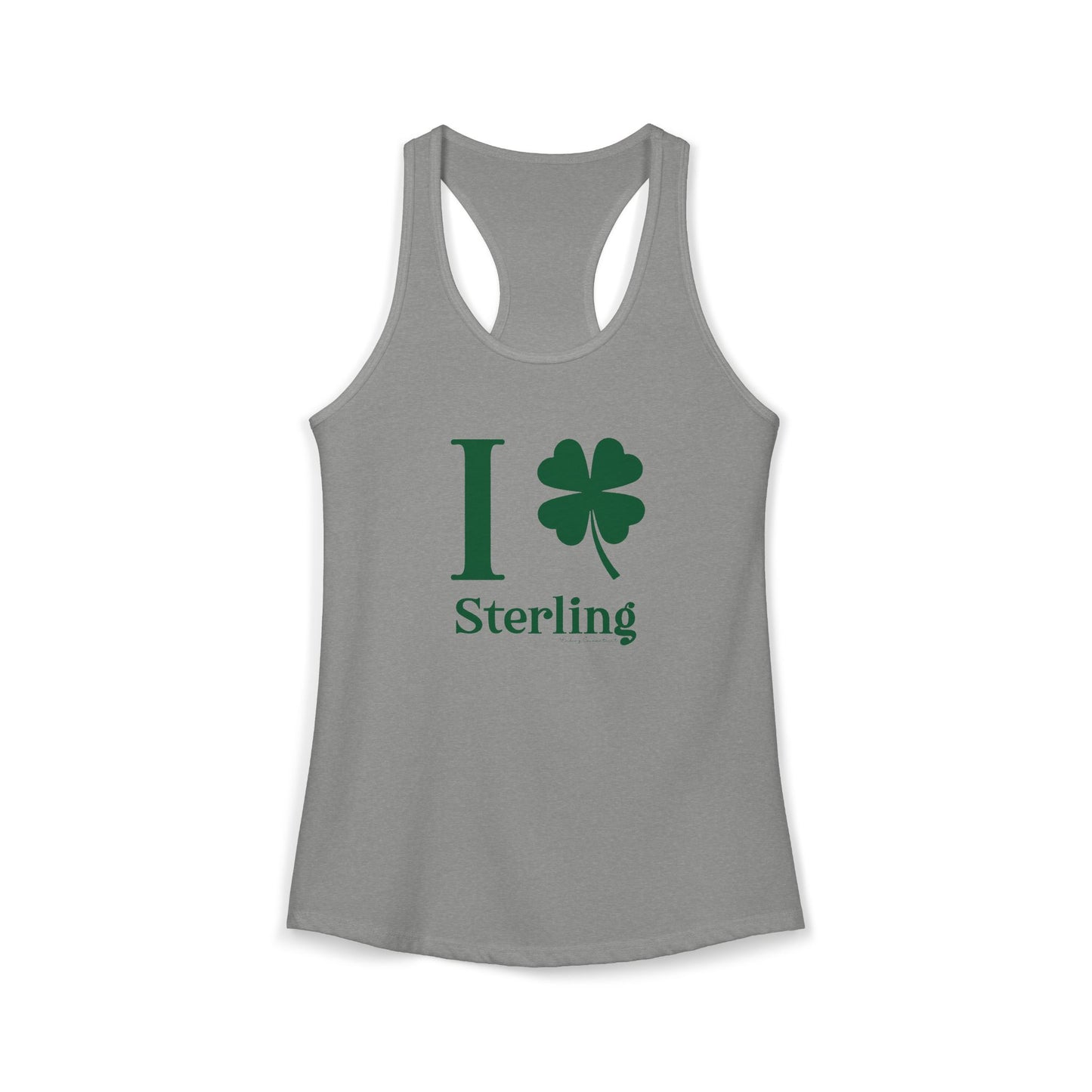 I Clover Sterling Women's Ideal Racerback Tank Top
