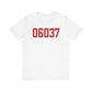 06037 Berlin Connecticut Zip Code Unisex Jersey Short Sleeve T-Shirt