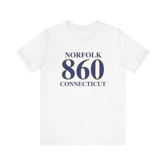 Norfolk 860 Connecticut Unisex Jersey Short Sleeve T-Shirt