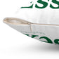 I Clover Essex Spun Polyester Square Pillow