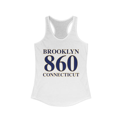 Brooklyn 860 Connecticut Women's Ideal Racerback Tank Top
