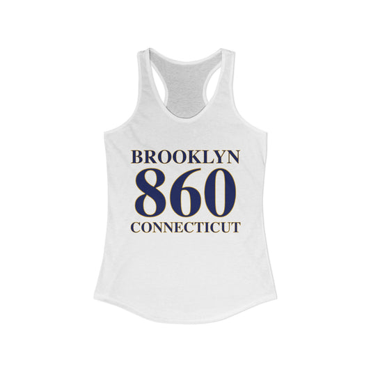 Brooklyn 860 Connecticut Women's Ideal Racerback Tank Top