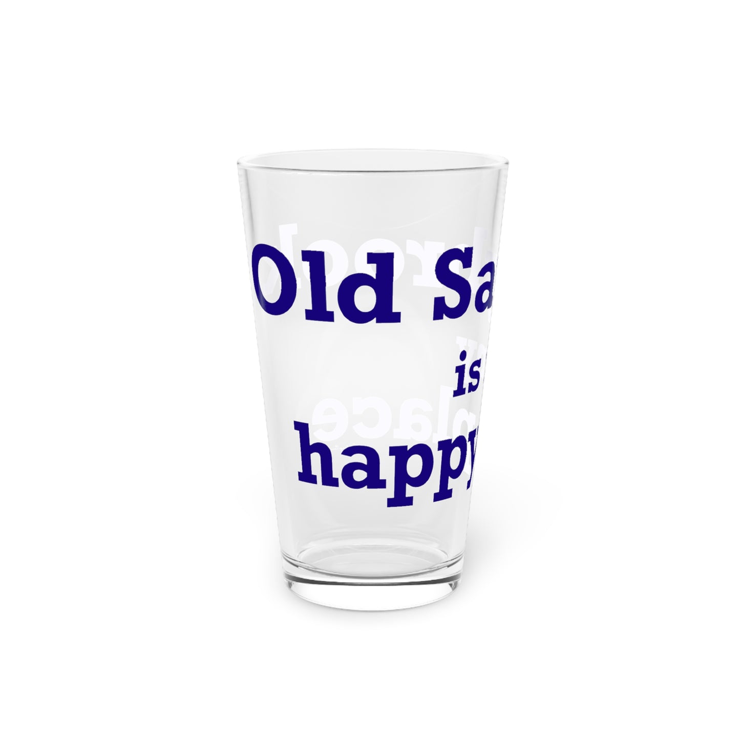 Old Saybrook is My Happy Place Pint Glass, 16oz