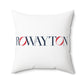 41 Tilt Rowayton Spun Polyester Square Pillow