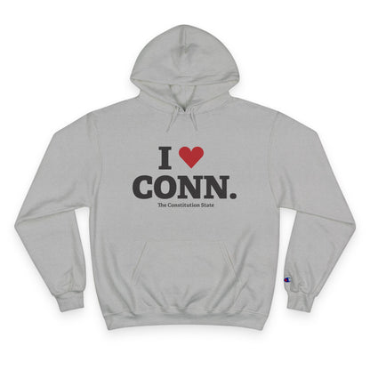 I Heart CONN. Champion Hoodie