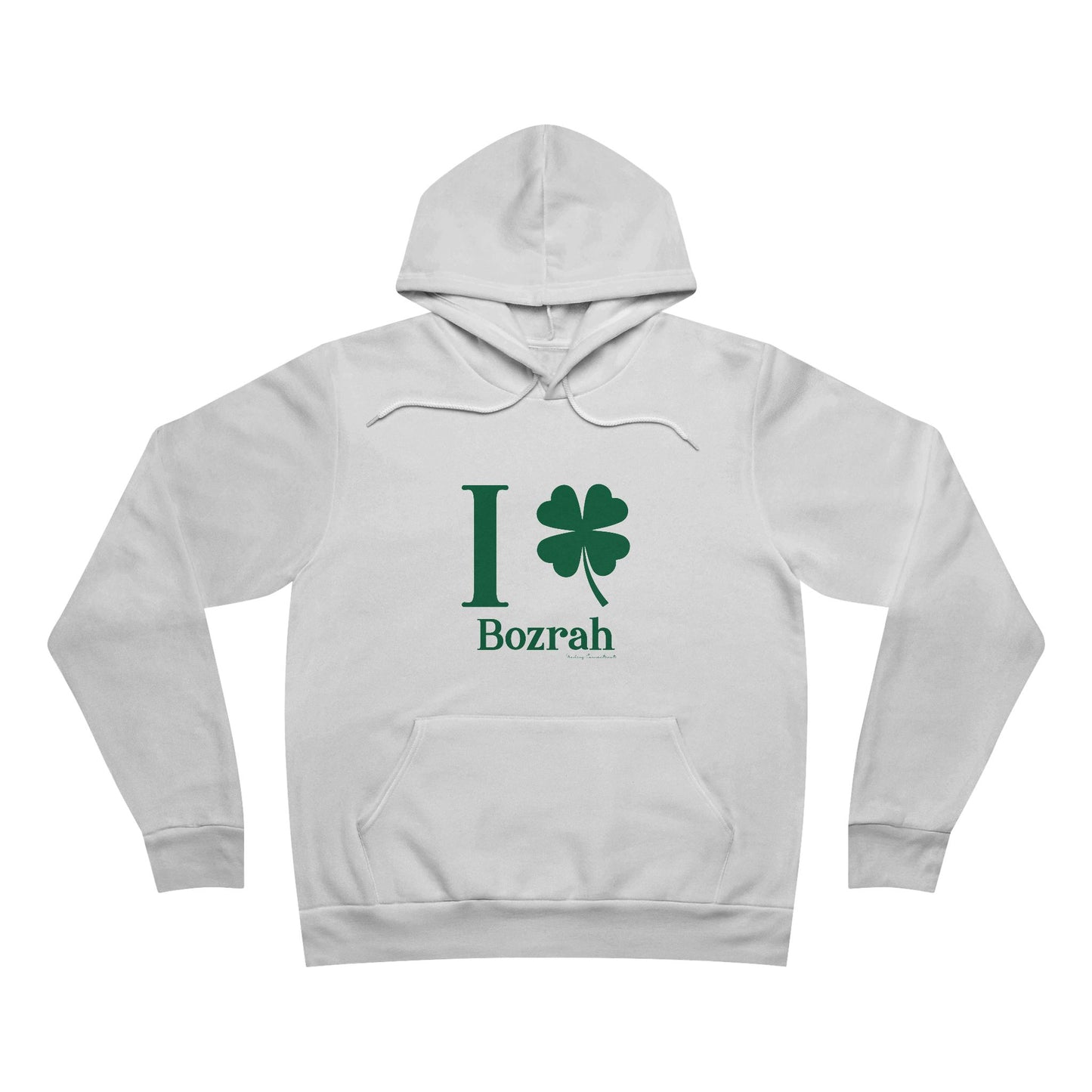 I Clover Bozrah Unisex Sponge Fleece Pullover Hoodie